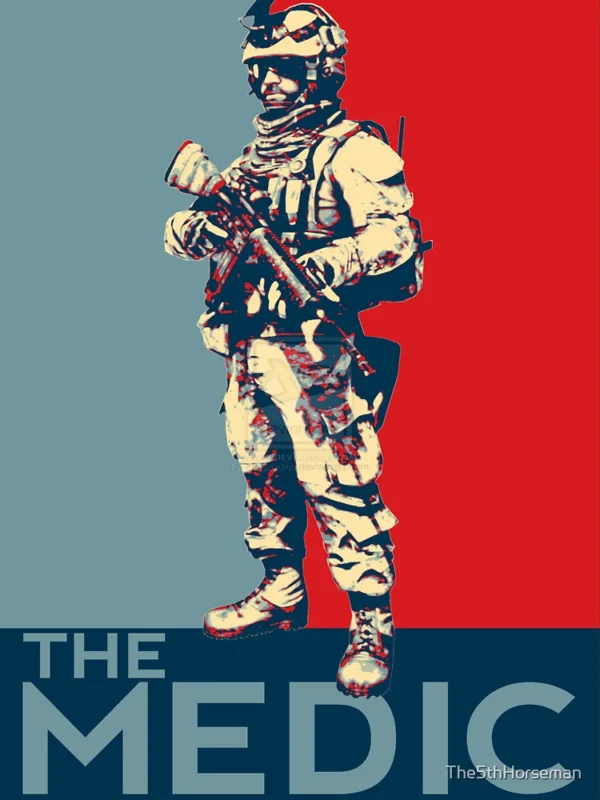 Battlefield Medic T-shirt - Image 2