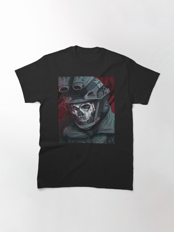 COD- Ghosts Face Tshirt - Image 3