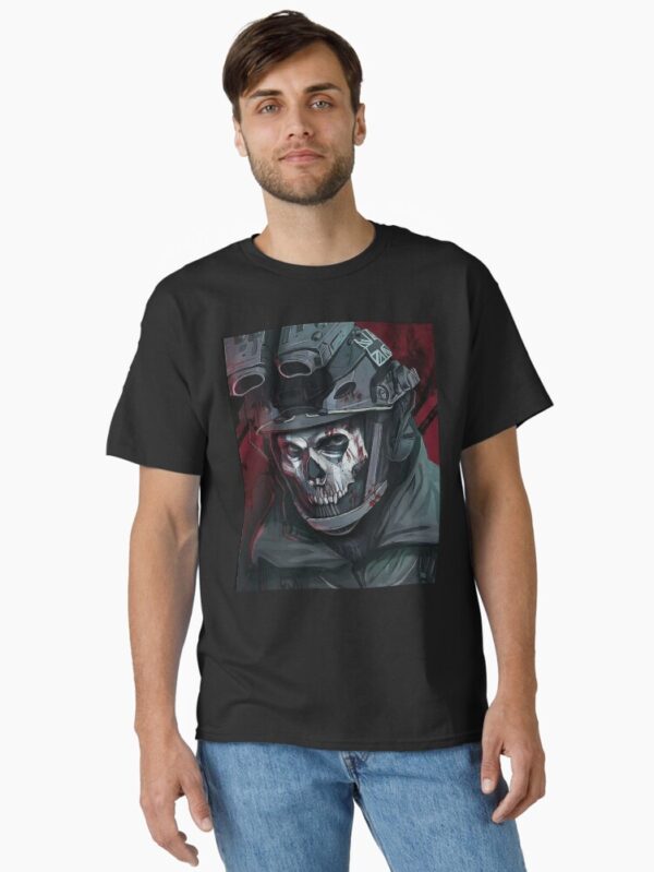 COD- Ghosts Face Tshirt