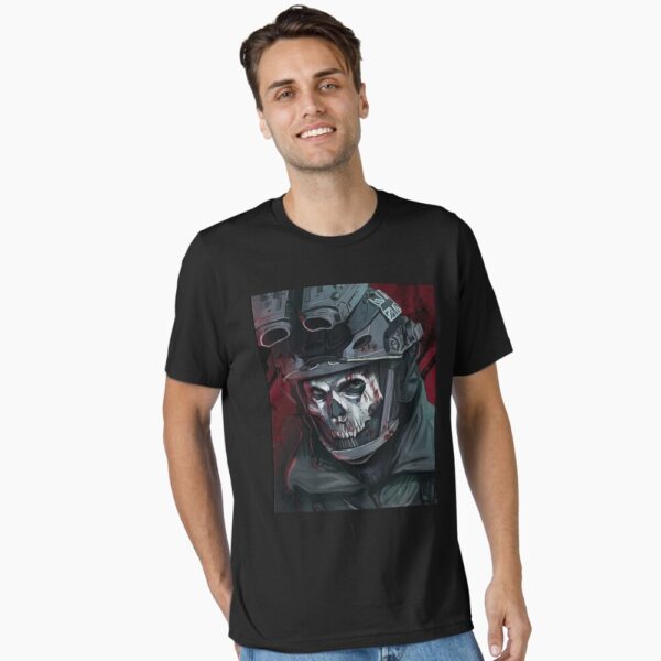COD- Ghosts Face Tshirt - Image 5