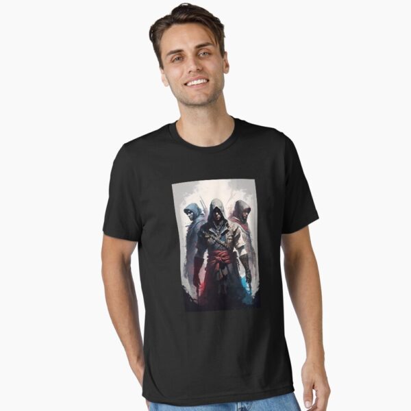 Assassin's Creed - Three Assassins T-Shirt - Image 5